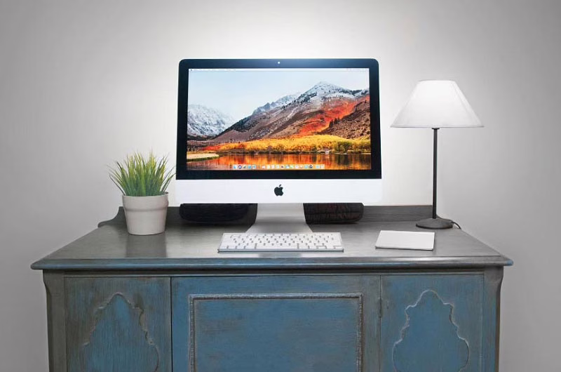 iMac on Sideboard 2 iMac on Sideboard 2